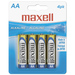Maxell Gold Alkaline General Purpose Battery - Alkaline - 1.5V DC