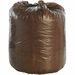 Stout Controlled Life-Cycle Plastic Trash Bags - 39 gal - 33" Width x 44" Length x 1.10 mil (28 Micron) Thickness - Brown - 40/Carton - Office Waste