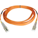 Eaton Tripp Lite Series Duplex Multimode 50/125 Fiber Patch Cable (LC/LC), 7M (23 ft.) - LC Male - LC Male - 22.97ft - Orange