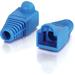 C2G RJ45 Snagless Boot Cover (6.0mm OD) - Blue - 50pk - Cable Boot - Blue - 50 Pack