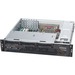 Supermicro SC825MTQ-R700LPB Chassis - Rack-mountable - Black