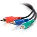 C2G 6ft Value Series RCA Component Video Cable - 6ft - Black