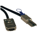 Eaton Tripp Lite Series External SAS Cable, 4 Lane - mini-SAS (SFF-8088) to 4xInfiniband (SFF-8470), 1M (3.28 ft.), TAA - 1M (3-ft.)