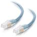 C2G 25ft High Speed Internet Modem Cable - Phone Cable - Transparent Blue - M/M - RJ-11 Male - RJ-11 Male - 25ft - Transparent Blue