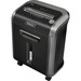 Fellowes 79Ci 100% Jam Proof Cross-Cut Shredder - Cross Cut - 14 Per Pass - for shredding Paper, Staples, Credit Card, Paper Clip, CD, DVD - 0.2" x 1.5" Shred Size - P-3 - 9" Throat - 20 Minute Run Time - 30 Minute Cool Down Time - 22.71 L Wastebin Capacity - Black, Dark Silver