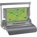 Fellowes Quasar™ Manual Wire Binding Machine w/ Starter Kit - WireBind - 130 Sheet(s) Bind - 15 Punch - 5.1" x 18.1" x 15.4" - Metallic Silver