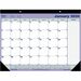 Blueline® Monthly Desk/Wall Calendars - Monthly - 1 Year - January 2024 - December 2024 - 1 Month Single Page Layout - 21 1/4" x 16" Sheet Size - Desk Pad - White - Paper - Hanging Loop, Tear-off - 1 Each