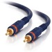 C2G 3ft Velocity S/PDIF Digital Audio Coax Cable - RCA Male - RCA Male - 3ft - Blue