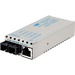miConverter 10/100 Ethernet Fiber Media Converter RJ45 SC Single-Mode 30km - 1 x 10/100BASE-TX, 1 x 100BASE-LX, Univ. AC Powered, Lifetime Warranty