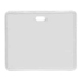 Brady Horizontal Top-Load Proximity Card Badge Holder with Slot - 3" x 4" - Vinyl - 100 / Pack - Clear