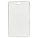Brady Vertical Top-Load Proximity Card Badge Holder with Slot - 3" x 4" - Vinyl - 100 / Pack - Clear