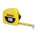 Stanley-Bostitch Tape Rule - 16 ft Length 0.8" Width - Metric Measuring System - 1 Each - Yellow