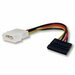 CRU Legacy to SATA Power Adapter Cable - 5V DC, 12V DC6.5"