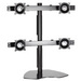 Chief KTP440S Quad Monitor Table Stand - Up to 20lb LCD Monitor - Silver - Floor-mountable