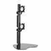 Chief KTP230S Dual Vertical Monitor Table Stand - Up to 80lb Flat Panel Display - Silver - Desk-mountable