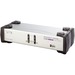 Aten CS1742 2-Port Dual-View KVM Switch-TAA Compliant - 2 x 1 - 2 x SPHD-15 Monitor, 2 x SPHD-15 Monitor