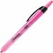 Sharpie Smear Guard Retractable Highlighters - Micro Marker Point - Chisel Marker Point Style - Retractable - Fluorescent Pink 