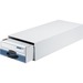 Stor/Drawer® Steel Plus™ - Card - Internal Dimensions: 9.25" Width x 23.25" Depth x 5.63" Height - External Dimensions: 10.5" Width x 25.3" Depth x 6.5" Height - Medium Duty - Stackable - Steel, Plastic - White, Blue - For Card - Recycled - 1 / 
