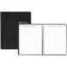 House of Doolittle 4-Person Embossed Cover Daily Appointment Book - Julian Dates - Daily - 1 Year - January 2023 - December 2023 - 8:00 AM to 7:45 PM - Quarter-hourly - 1 Day Single Page Layout - 8" x 11" Sheet Size - Simulated Leather - Black - 11" Heigh