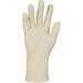 Kimberly-Clark PFE Latex Exam Gloves - 9.5" - Small Size - Natural - Powder-free, Textured - For Healthcare Working - 100 / Box