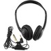 AmpliVox SL1006 Deluxe Headphone - Stereo - Black - Mini-phone (3.5mm) - Wired - 32 Ohm - 20 Hz 25 kHz - Over-the-head - Binaural - Supra-aural - 6 ft Cable