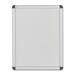 Quartet Improv&trade; Clipdown Frames - 24" (609.60 mm) Height x 36" (914.40 mm) Width - Fabric Surface - Silver Aluminum Frame - 1 Each