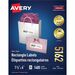 Avery® Easy Peel(R) Address Labels, Sure Feed(TM) Technology, Permanent Adhesive, 1-1/3" x 4" , 1,400 Labels (5162) - 1 1/3" Width x 4" Length - Permanent Adhesive - Rectangle - Laser - White - Paper - 14 / Sheet - 100 Total Sheets - 1400 Total Label(