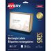 Avery White Rectangle LabelsTrueBlock, 8" x 11" , Permanent Adhesive, for Laser and Inkjet Printers - 8 1/2" Height x 11" Width - Permanent Adhesive - Laser - Bright White - Paper - 1 / Sheet - 25 Total Sheets - 25 Total Label(s) - 25 / Pack