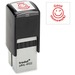 Trodat Self-Inking Stamp - Custom Message Stamp - 0.81" (20.64 mm) Impression Width x 0.81" (20.64 mm) Impression Length - 1 Each