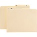 Smead 1/2 Tab Cut Letter Recycled Top Tab File Folder - 8 1/2" x 11" - 3/4" Expansion - Top Tab Location - Assorted Position Tab Position - 10% Recycled - 100 / Box