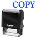 Trodat Self Inking Stamp - Message Stamp - "COPY" - Blue - 1 Each