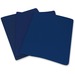Wilson Jones Letter Report Cover - 500 Sheet Capacity - Linen - Dark Blue - 1 Each