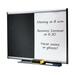 Combination Bulletin/Dry-Erase Boards