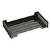 Korr Side Load Legal Size Desk Tray - 2.8" Height x 9" Width x 16.3" Depth - Desktop - Stackable - Black - Plastic - 1 Each