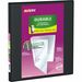 Avery Durable View Slant-D Presentation Binder - 1/2" Binder Capacity - Letter - 8 1/2" x 11" Sheet Size - D-Ring Fastener(s) - Black - Recycled - Durable, Gap-free Ring - 1 Each