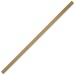 Westcott Wooden Metre Stick with Plain Ends - 1/8, 1/2 Graduations - Metric, Imperial Measuring System - Wood - 1 Each