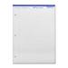 Hilroy Micro Perforated Business Notepad - 50 Sheets - 0.31" Ruled - 8 3/8" x 10 7/8" - White Paper - Micro Perforated, Punched, Easy Peel - 1 Each 