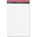 Hilroy Cambridge Limited Perforated Pad - 50 Sheets - Red Margin - 20 lb Basis Weight - 5" x 8" - White Cover - Stiff-back, Perforated - 3 / Pack