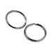 Acme United 72108 Split Key Rings - Steel - 10 / Pack - Chrome