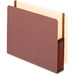 Pendaflex Letter Recycled File Pocket - 5 1/4" Expansion - Fiber - Brown - 10% Recycled - 1 Each