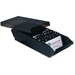 Acme United Business Card Files - 600 Card Capacity - Black, Smoke