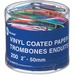 Acme United Paper Clip - 2" (50 mm) Size Capacity - Assorted - 200 / Pack
