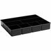 Rubbermaid Drawer Director Organizer Tray - 7 Compartment(s) - 12" Height x 15" Width x 2.4" Depth - Plastic - 1 Each