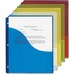 Pendaflex 31820C Letter Report Cover - 8 1/2" x 11" - 3 Fastener(s) - Polypropylene - Blueberry, Lemon, Lime, Strawberry - 5 / Pack
