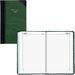 Brownline Traditional Daily Diary - Daily - 1 Year - January 2024 - December 2024 - 7:00 AM to 7:00 PM - Half-hourly - 1 Day Single Page Layout - 13 3/8" x 8" Sheet Size - Sewn - Black - Hard Cover, Appointment Schedule, Reference Calendar, Expense Form - 1 Each