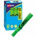 Avery® Hi-Liter Desk Style Highlighter - Chisel Marker Point Style - Fluorescent Green - 1 Each