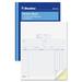 Blueline Invoice Book - 50 Sheet(s) - 2 PartCarbonless Copy - 8.50" (215.90 mm) x 11" (279.40 mm) Sheet Size - Blue Cover - 1 Each