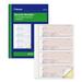 Blueline Security Receipt Forms Book - 200 Sheet(s) - 2 Part - Carbonless Copy - 8" (20.3 cm) x 11" (27.9 cm) Sheet Size - Blue Cover - 1 Each