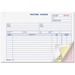 Blueline Bilingual Invoice Book - 50 Sheet(s) - 3 PartCarbonless Copy - 8" (20.3 cm) x 5 3/8" (13.7 cm) Sheet Size - Blue Cover - 1 Each