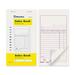 Blueline Retail Sales Order Book - 50 Sheet(s) - Gummed - 2 PartCarbonless Copy - 3 1/2" (8.9 cm) x 6" (15.2 cm) Sheet Size - White Sheet(s) - Red, Black Print Color - 1 Each